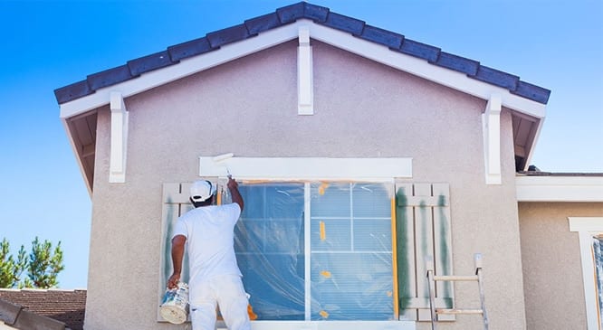 Professional exterior painting